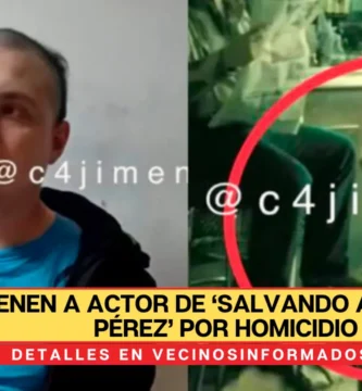Detienen a actor de ‘Salvando al soldado Pérez’ por homicidio