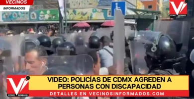 VIDEO: POLICÍAS DE CDMX AGREDEN A PERSONAS CON DISCAPACIDAD