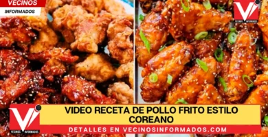 VIDEO Receta de Pollo frito estilo coreano