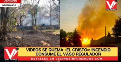 VIDEOS Se quema «El Cristo»: Incendio consume el Vaso Regulador en Naucalpan.