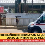 VIDEO Niños se desmayan al jugar una Ouija en primaria de México