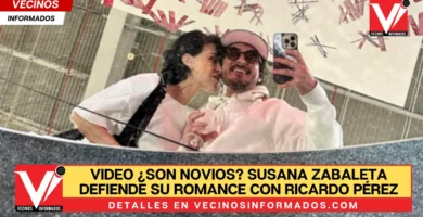 VIDEO ¿Son novios? Susana Zabaleta defiende su romance con Ricardo Pérez