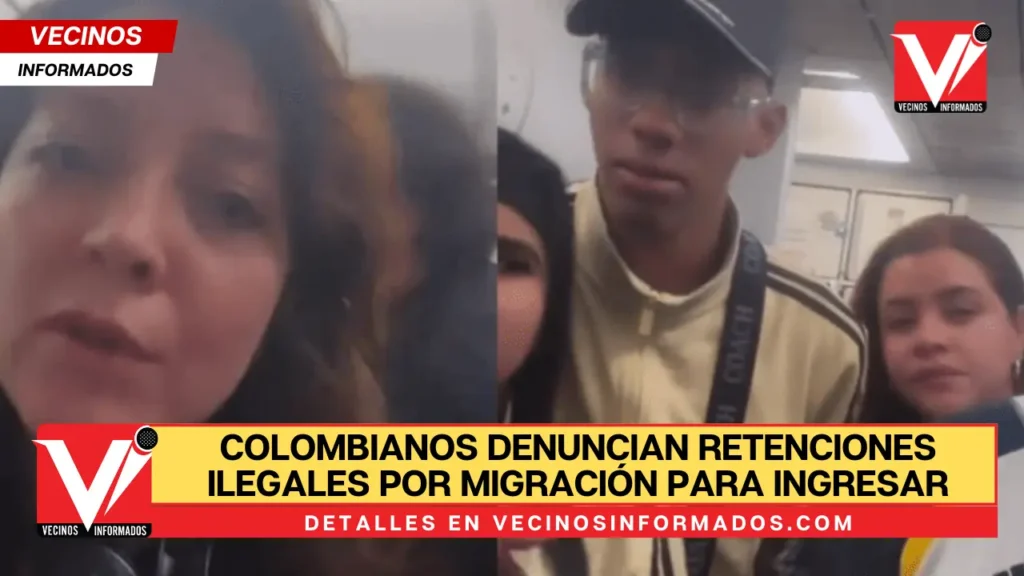 Colombianos denuncian retenciones ilegales por migración para ingresar a México