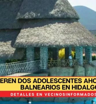 Mueren dos adolescentes ahogados en balnearios en Hidalgo