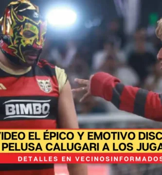VIDEO El épico y emotivo discurso de Pelusa Calugari a los jugadores de Peluche Caligari en la Kings League Américas.