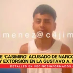 Cae ‘Casimiro’ acusado de narcomenudeo y extorsión en la Gustavo A. Madero