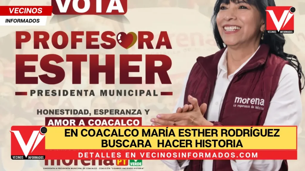 Profesora. María Esther Rodríguez Hernández coacalco