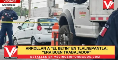 "El Betin", un vecino querido, pierde la vida en trágico accidente en Tlalnepantla