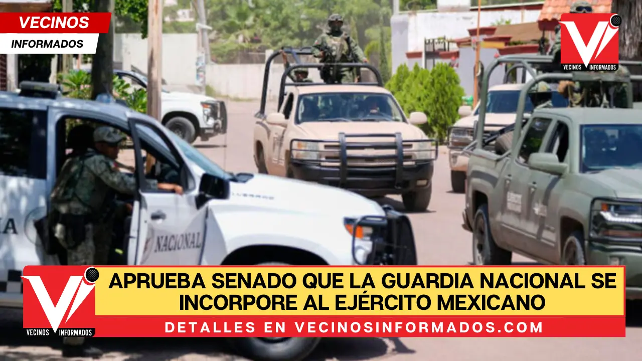 Aprueba Senado que la Guardia Nacional se incorpore al Ejército ...