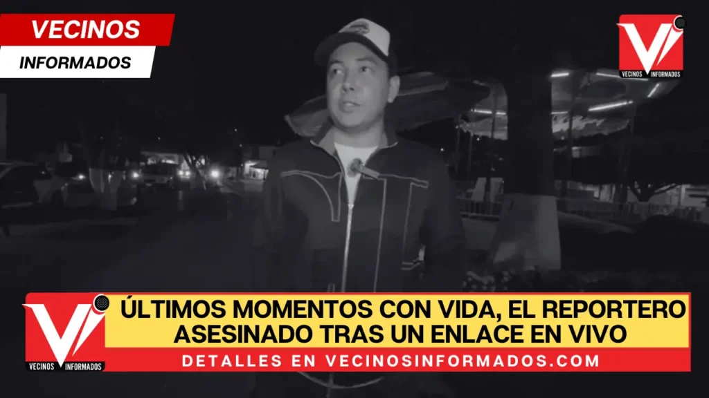 Difunden últimos momentos con vida de Mauricio, el reportero asesinado tras un enlace en vivo