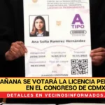 Mañana se votará la licencia permanente en el Congreso de CDMX