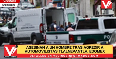 Asesinan a un hombre tras agredir a automovilistas tlalnepantla, Edomex