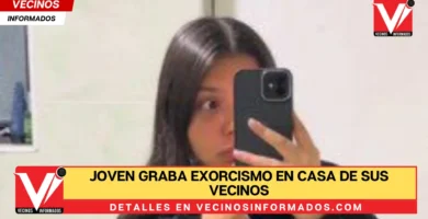 Joven graba exorcismo en casa de sus vecinos