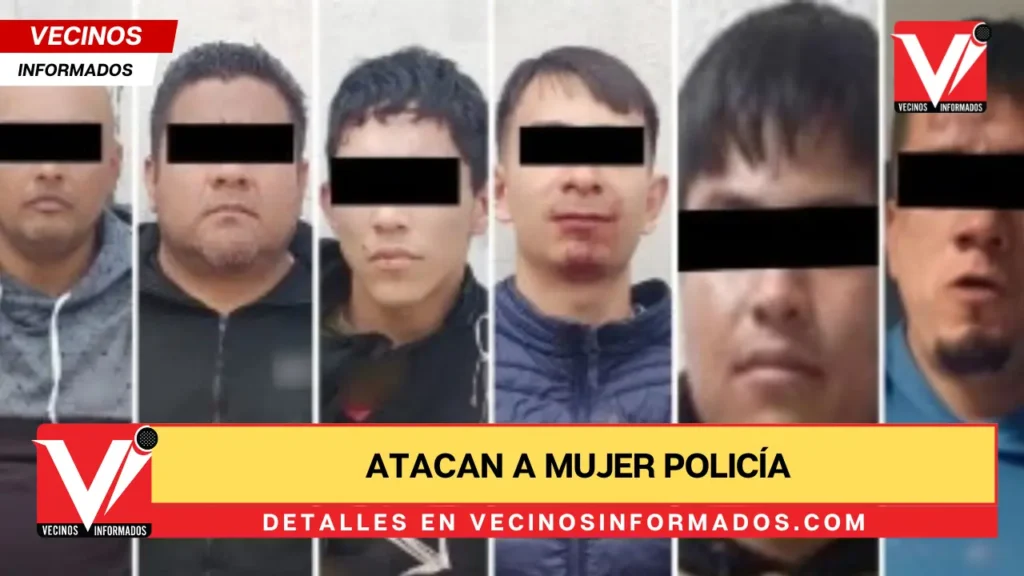 Atacan a mujer policía