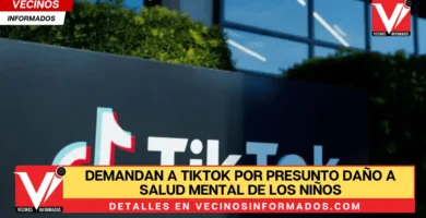 Demandan a TikTok por presunto daño a salud mental de los niños