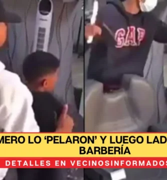 Primero lo ‘pelaron’ y luego ladrón asalta barbería