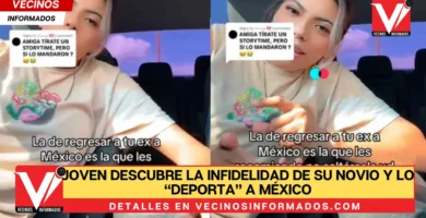 Joven descubre la infidelidad de su novio y lo “deporta” a México