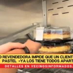 VIDEO Revendedora impide que un cliente agarre un pastel en Costco porque «ya los tiene todos apartados»