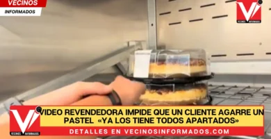 VIDEO Revendedora impide que un cliente agarre un pastel en Costco porque «ya los tiene todos apartados»