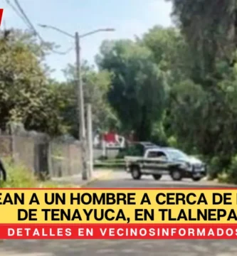 Balean a un hombre a cerca de la pirámide de Tenayuca, en Tlalnepantla