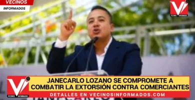 En sus primeros 100 días de gobierno Janecarlo Lozano se compromete a combatir la extorsión contra comerciantes