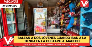 Balean a dos jóvenes cuando iban a la tienda en la Gustavo A. Madero