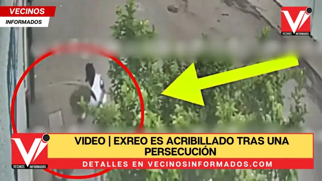 VIDEO | Exreo es acribillado tras una persecución en CDMX