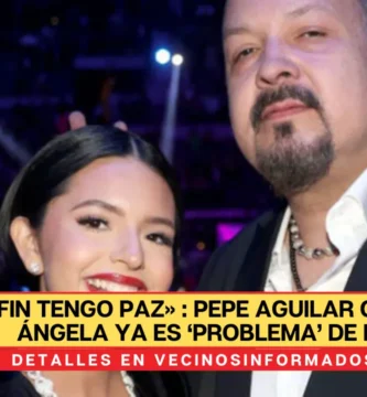 VIDEO «Por fin tengo paz» : Pepe Aguilar celebra que Ángela ya es ‘problema’ de Nodal