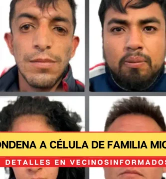 Condena a célula de Familia Michoacana