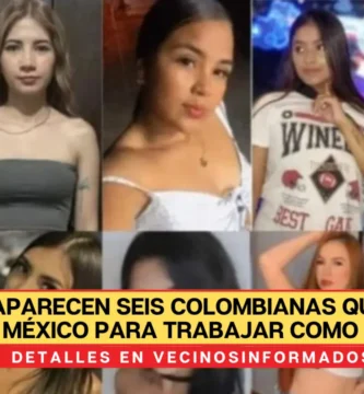 Desaparecen seis colombianas que viajaron a México para trabajar como modelos