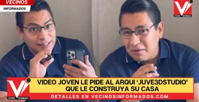 VIDEO Joven le pide al Arqui ‘Juve3dstudio’ que le construya su casa