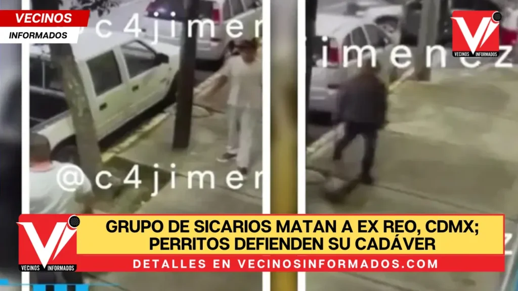 Grupo de sicarios matan a ex reo en la Venustiano Carranza, CdMx; perritos defienden su cadáver