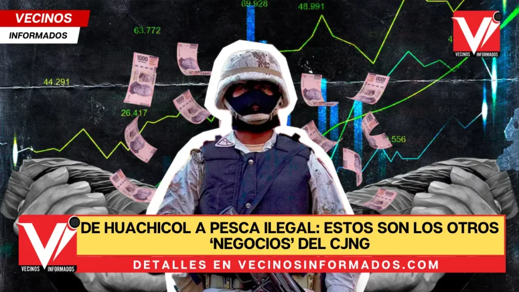 De huachicol a pesca ilegal: estos son los otros ‘negocios’ del CJNG, según Chris Dalby