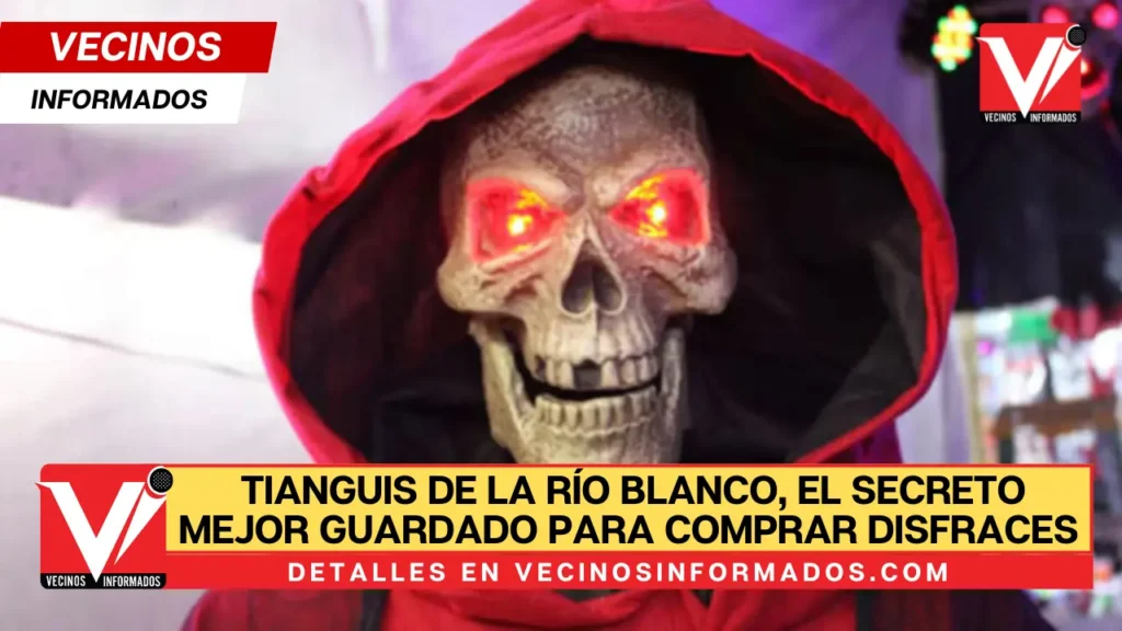 Tianguis de la Río Blanco, el secreto mejor guardado para comprar disfraces el Día de Muertos y Halloween en CDMX