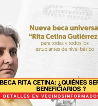 Beca Rita Cetina: ¿Quiénes serán los beneficiarios y de cuánto será el monto en 2025?