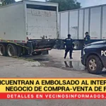 Encuentran a embolsado al interior de un negocio de compra-venta de fierro viejo, en Ecatepec