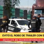 Evitó el robo de tráiler con su vida