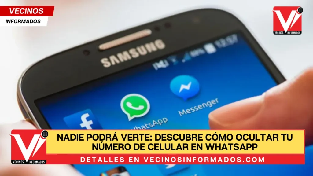 Descubre cómo ocultar tu número de celular en WhatsApp