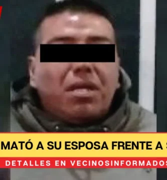 desvivio a su esposa frente a su hija