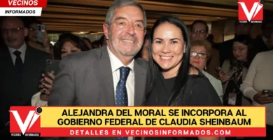 Alejandra del Moral se incorpora al gobierno federal morenista de Claudia Sheinbaum