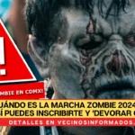 ¿Cuándo es la Marcha Zombie 2024 en CDMX? Así puedes inscribirte y 'devorar cerebros'