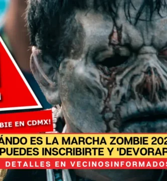 ¿Cuándo es la Marcha Zombie 2024 en CDMX? Así puedes inscribirte y 'devorar cerebros'