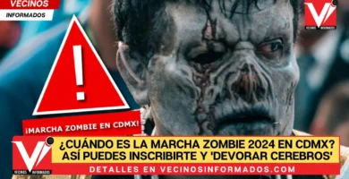 ¿Cuándo es la Marcha Zombie 2024 en CDMX? Así puedes inscribirte y 'devorar cerebros'