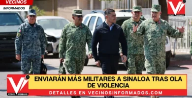 Enviarán más militares a Sinaloa tras ola de violencia