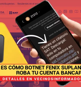 Así es cómo Botnet Fenix suplanta al SAT y roba tu cuenta bancaria