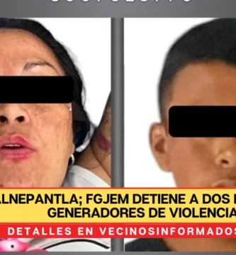 FGJEM detiene a dos presuntos generadores de violencia