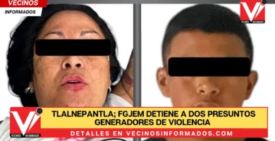 FGJEM detiene a dos presuntos generadores de violencia