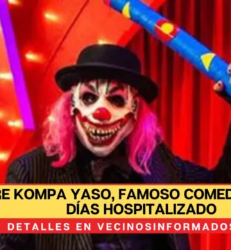 Muere Kompa Yaso, famoso comediante, tras días hospitalizado