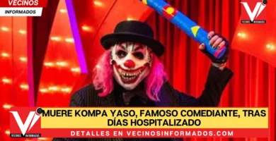 Muere Kompa Yaso, famoso comediante, tras días hospitalizado