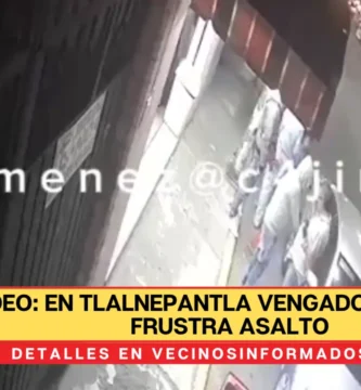 Video: En Tlalnepantla Vengador anónimo frustra asalto